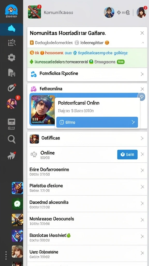 Screenshot menampilkan berbagai tema slot yang tersedia.