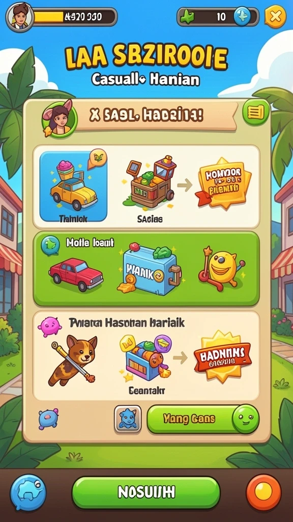 Berbagai permainan kartu yang dapat dimainkan kapan saja.