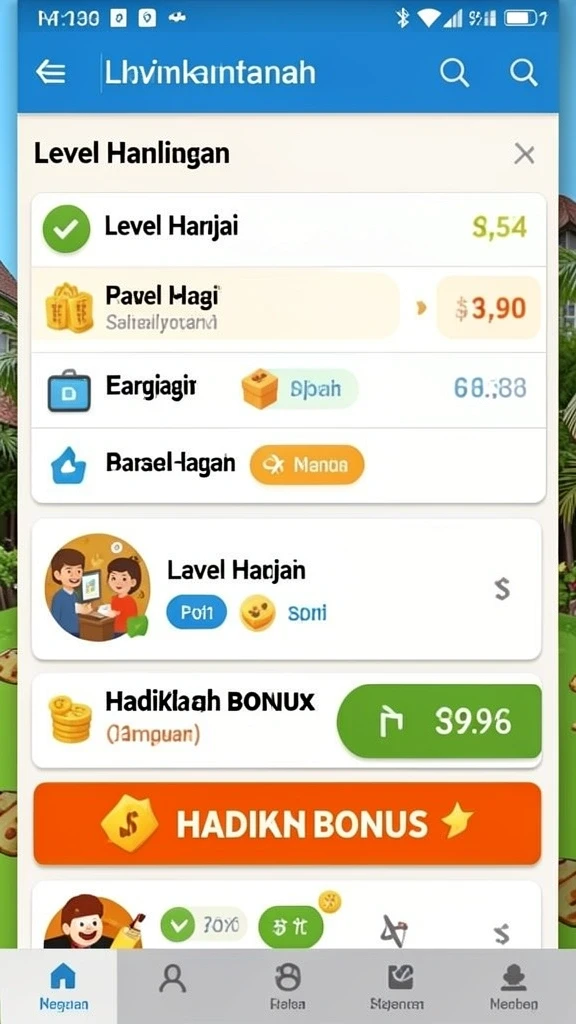 Fitur sosial memungkinkan Anda bermain dengan teman.