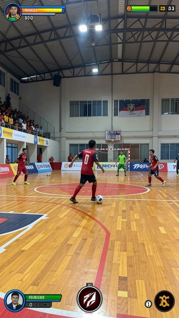 Tampilan gameplay yang menarik dan penuh warna.