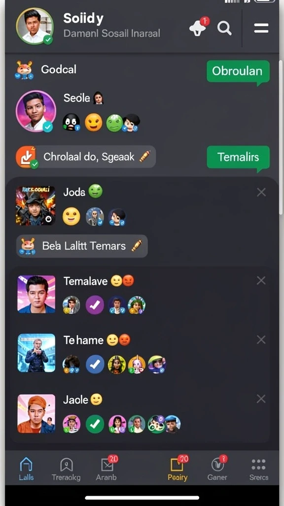 Tampilan antarmuka yang user-friendly dan menarik.