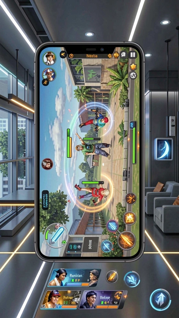 Fitur multiplayer untuk bersaing dengan teman.