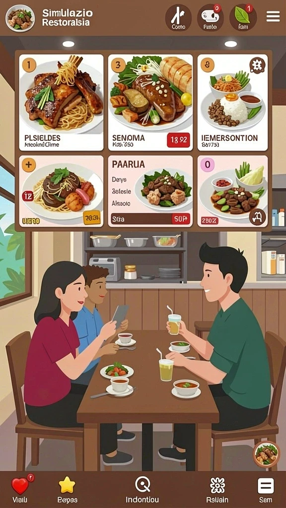 Beragam pilihan permainan yang siap menghibur.