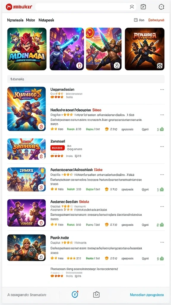 Fitur turnamen yang menarik dan kompetitif.