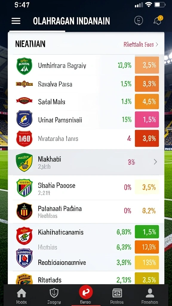 Tampilan antarmuka yang modern dan menarik.
