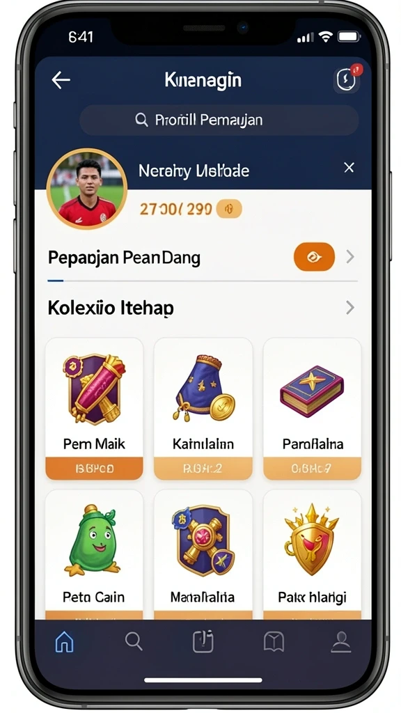 Tampilan antarmuka yang user-friendly dan menarik.