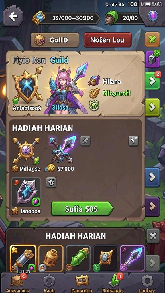 Tampilan awal DMD999 yang menarik.
