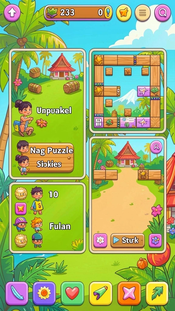 Momen pertarungan epik melawan musuh kuat.