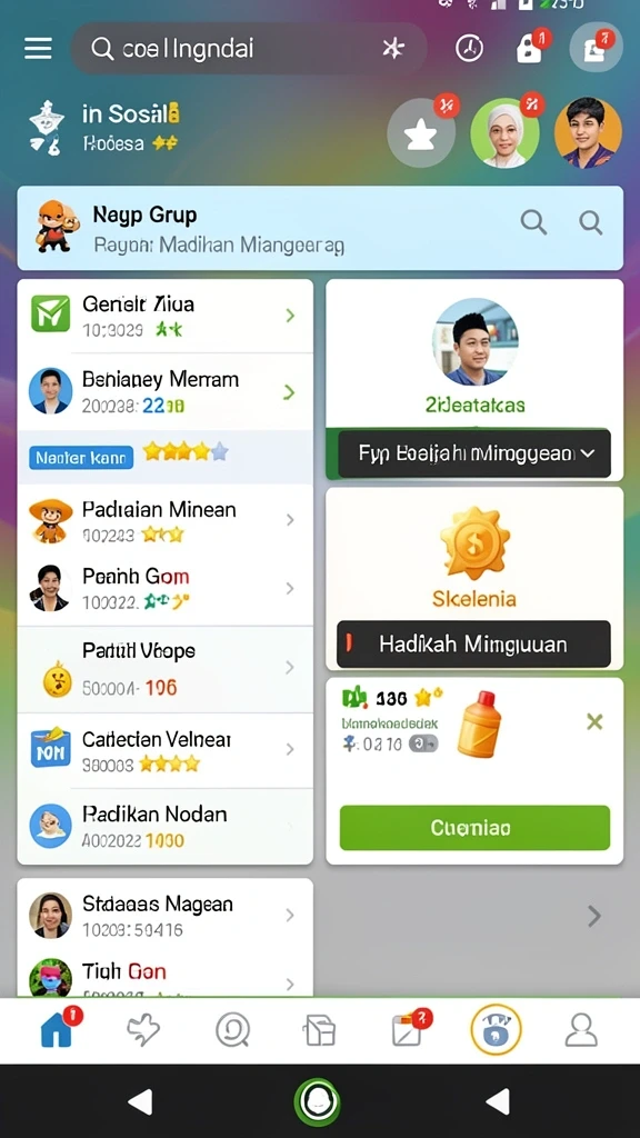 Tampilan antarmuka yang menarik dan mudah dinavigasi.