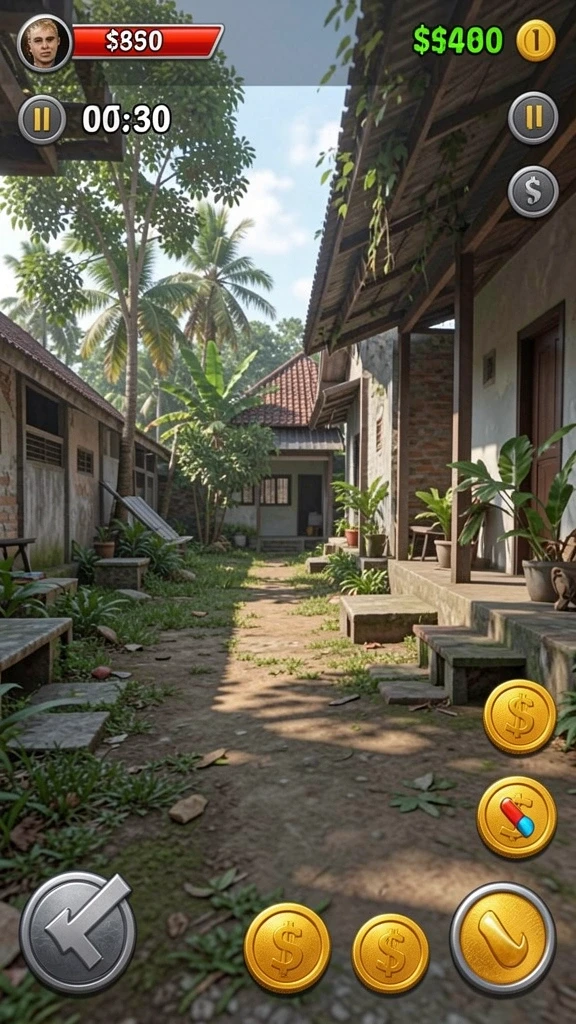 Mode permainan kompetitif yang menantang dengan pemain nyata.