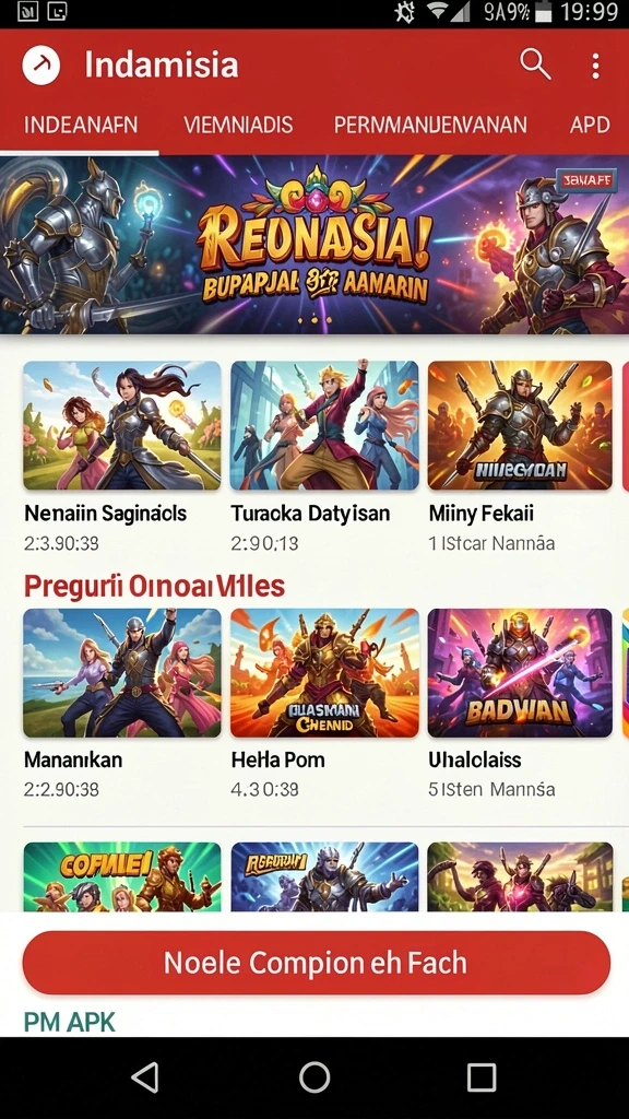 Grafik yang menawan di setiap level permainan.
