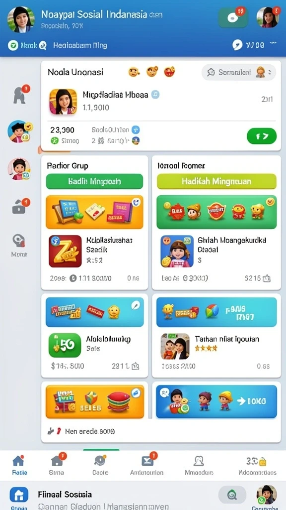 Tampilan antarmuka yang intuitif dan menarik.