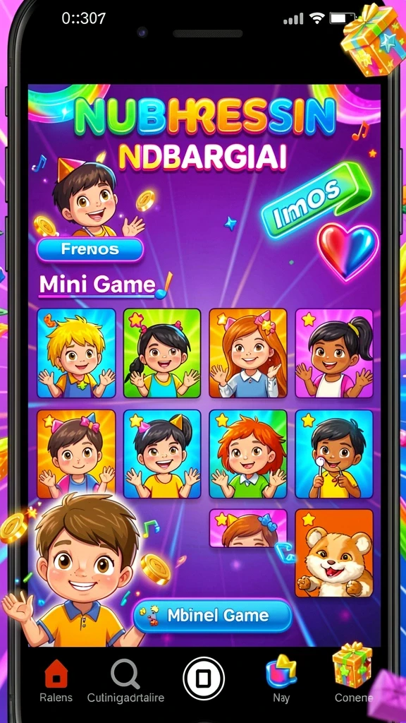 Grafis yang colorful menambah keseruan bermain.
