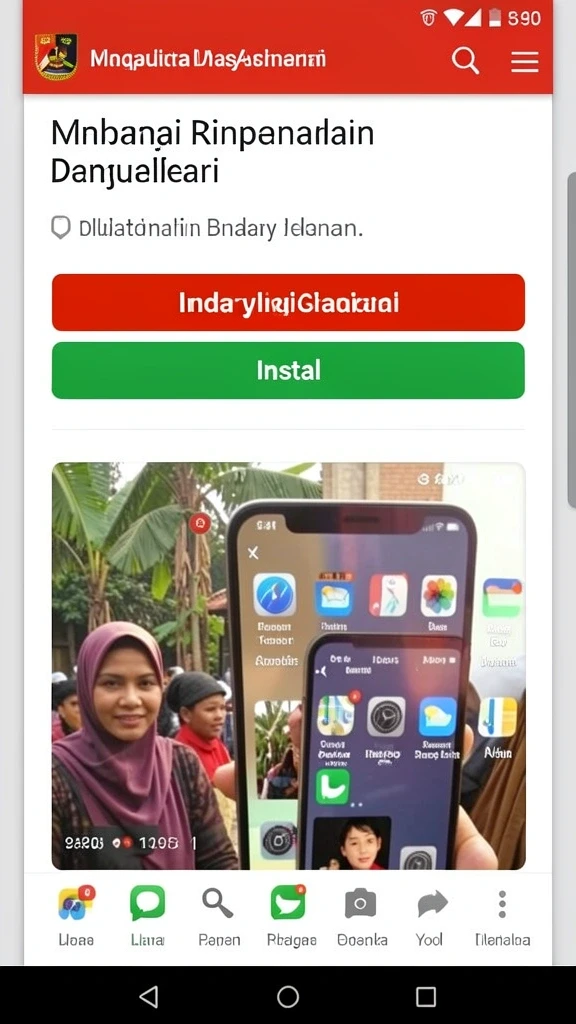 Tampilan antarmuka yang intuitif dan mudah digunakan.