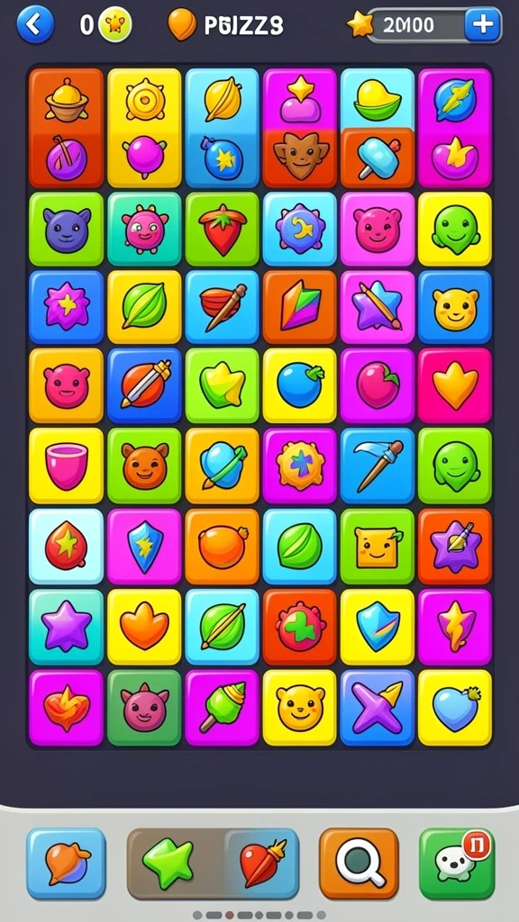 Screenshot dari permainan yang menunjukkan level baru.