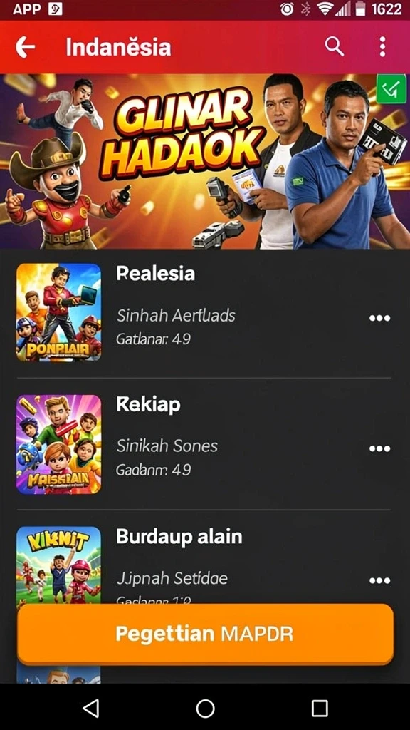Karakter unik dalam JURAGAN404 yang siap beraksi.