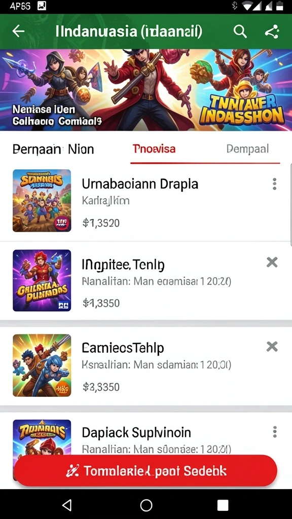 Tampilan grafis yang memukau dan penuh warna.