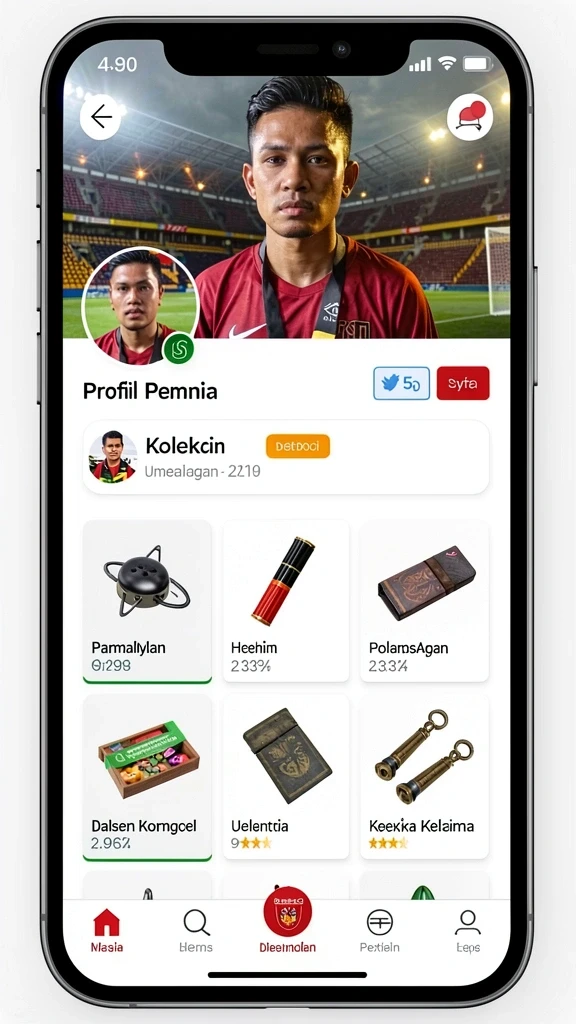 Mode permainan turnamen yang menantang.