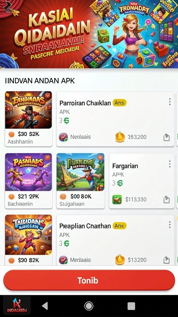 Beragam pilihan permainan yang mengasyikkan.