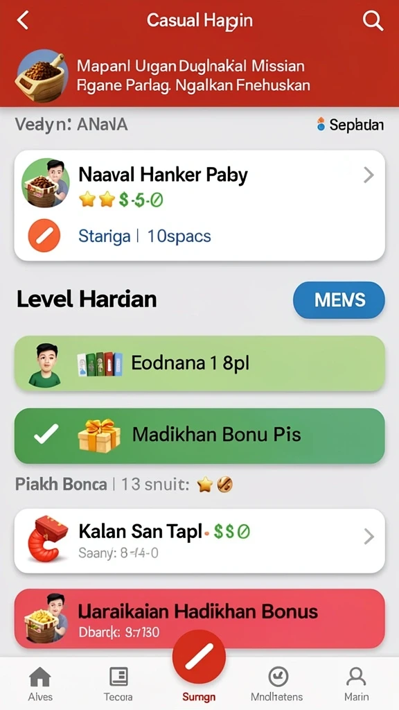 Tampilan antarmuka yang intuitif dan menarik.