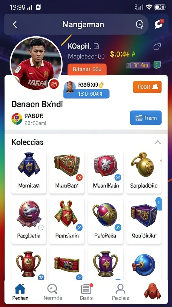 Level tantangan yang menunggu untuk diselesaikan.