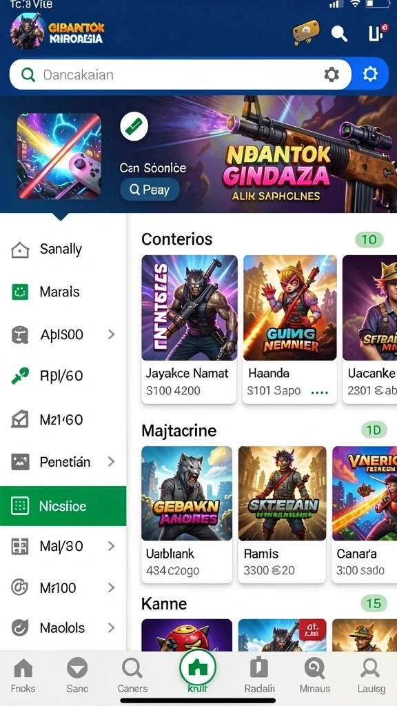 Screenshot aplikasi RPVIP1 menampilkan antarmuka yang intuitif.