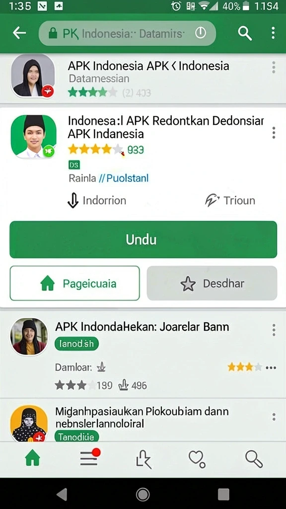 Tampilan antarmuka yang ramah pengguna dan sederhana.