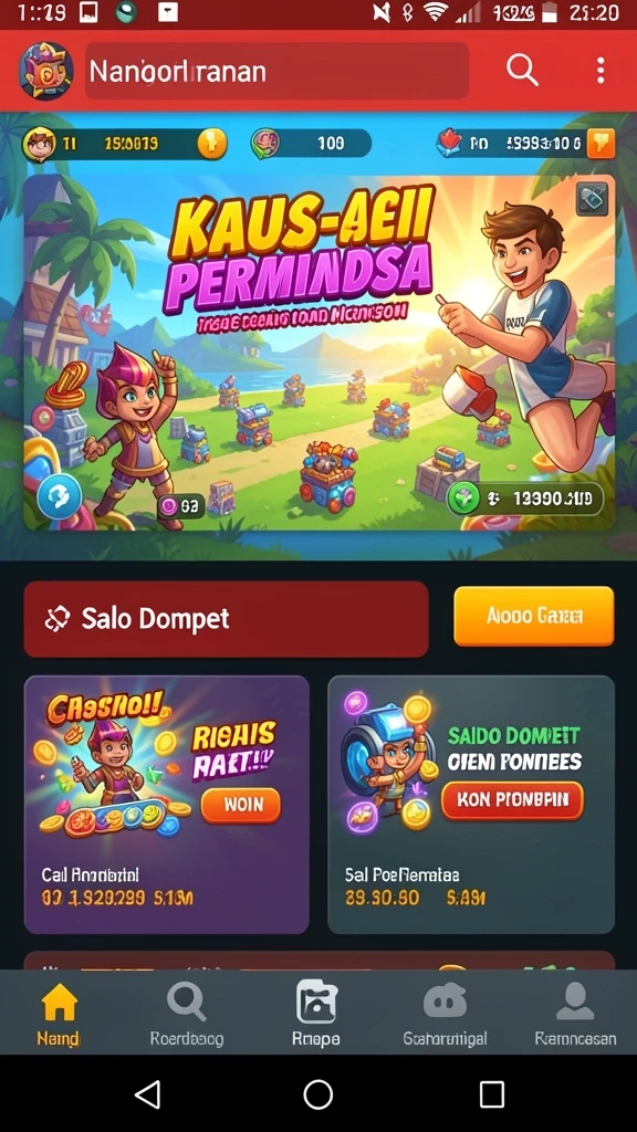 Tampilan antarmuka yang ramah pengguna.