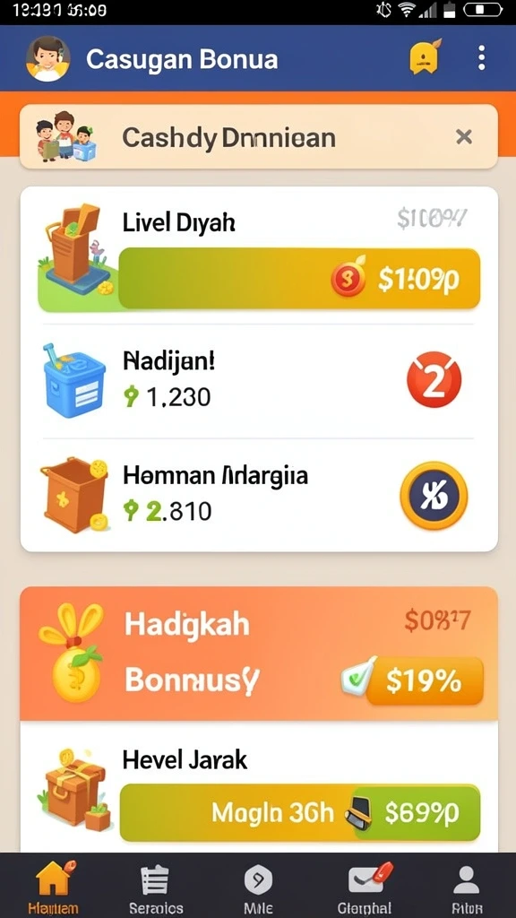 Tampilan antarmuka SBOBET yang menarik dan user-friendly.