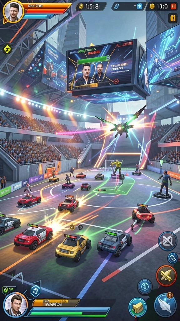 Mode multiplayer yang mendebarkan untuk bersaing dengan teman.