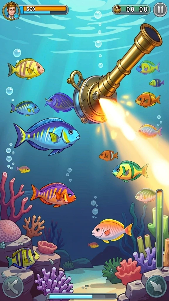 Screenshot menampilkan mesin slot dengan tema petualangan.