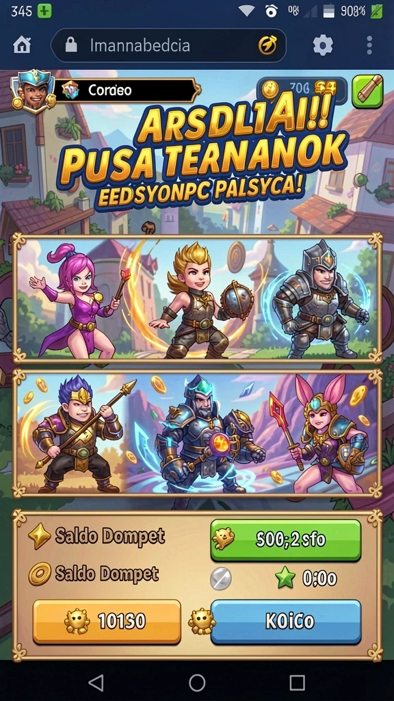 Tampilan antarmuka yang ramah pengguna.