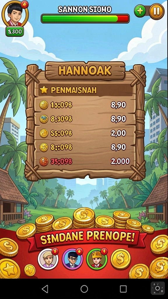 Screenshot menampilkan tampilan antarmuka utama yang menarik.